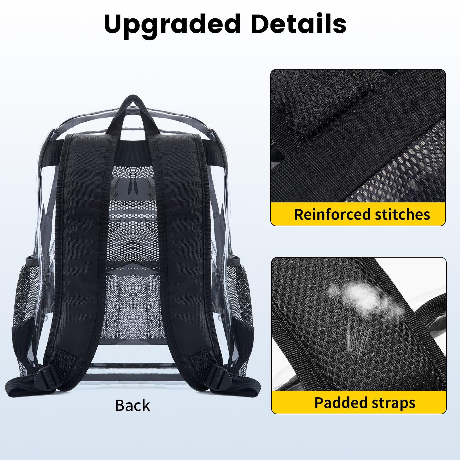Foto 6 | Mochila Vorspack Transparente-Venta Internacional