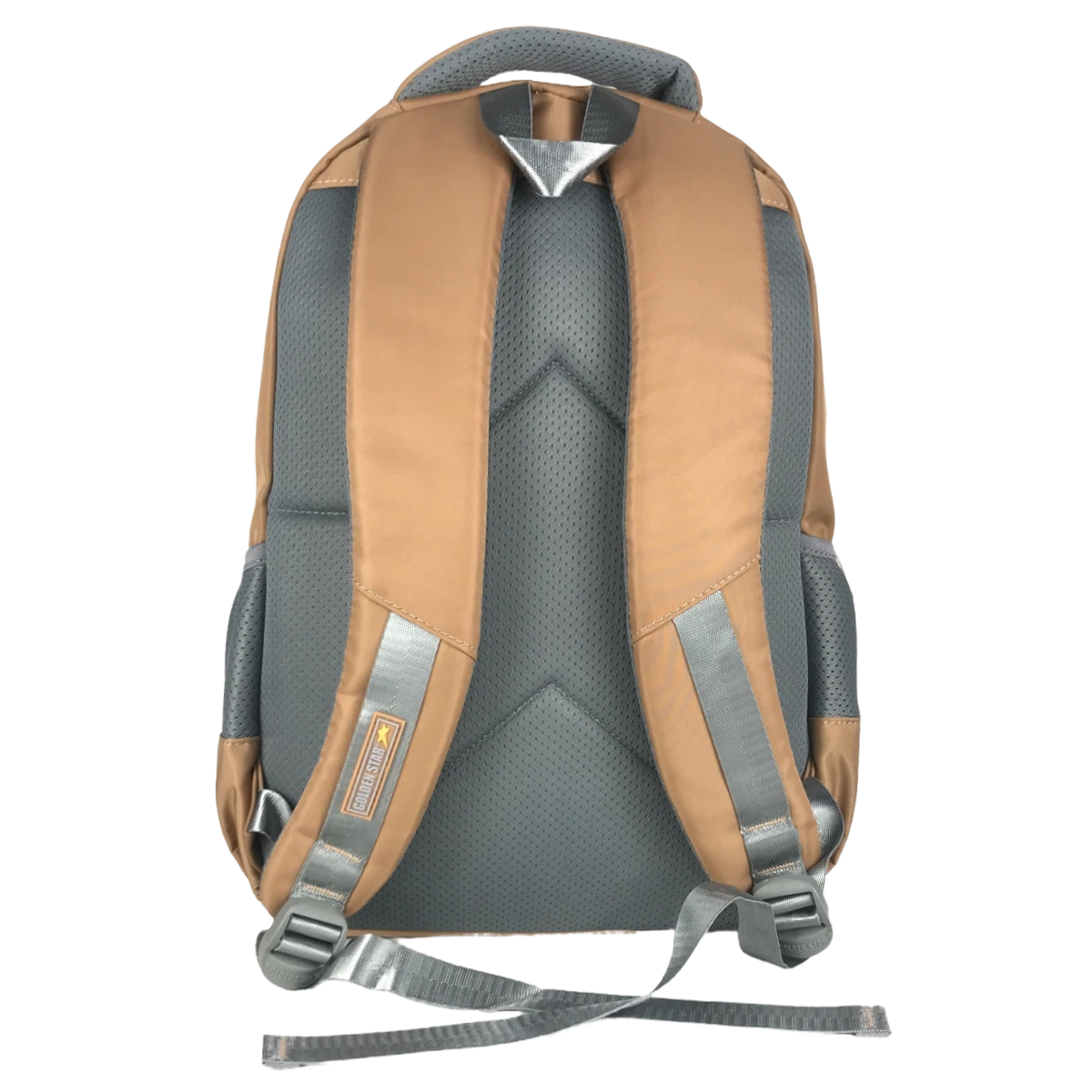 Foto 5 pulgar | Mochila Escolar Portalap Golden Star Df-8909 Caqui