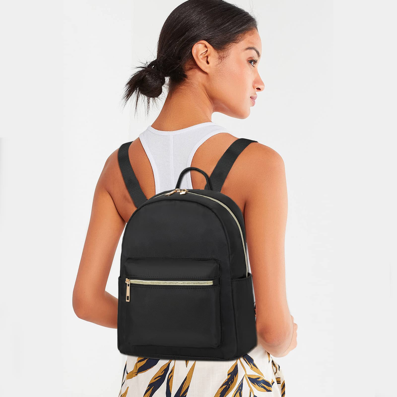 Foto 3 | Mochila Camtop Negra para Mujer-Venta Internacional