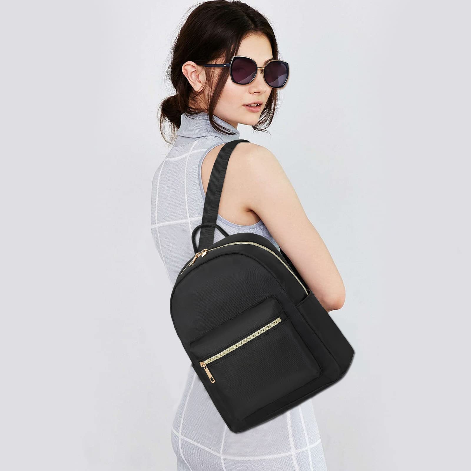 Foto 6 | Mochila Camtop Negra para Mujer-Venta Internacional