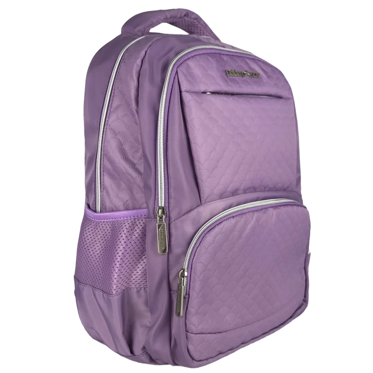 Foto 4 pulgar | Mochila Escolar Portalap Golden Star Df-8909 Morado