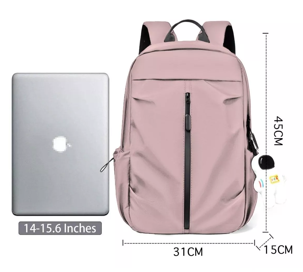 Foto 2 | Mochila Multifuncional, Impermeable Y Resistente Al Desgaste Rosa
