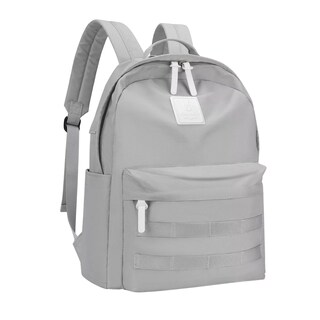Foto 1 | Mochila Escolar De Moda Y Viaje Gris