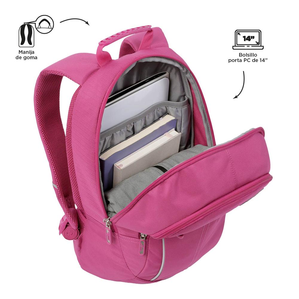 Foto 4 | Mochila Totto Arvar 2310g-m89 Rosa Rosa