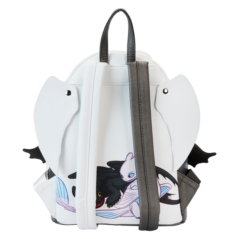 Foto 4 pulgar | Mochila Loungefly Mini Backpack How To Train Your Dragon: Light And Night Fury