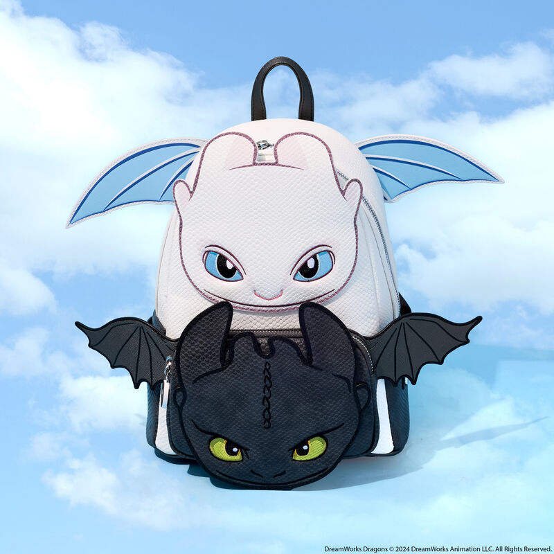 Foto 7 | Mochila Loungefly Mini Backpack How To Train Your Dragon: Light And Night Fury