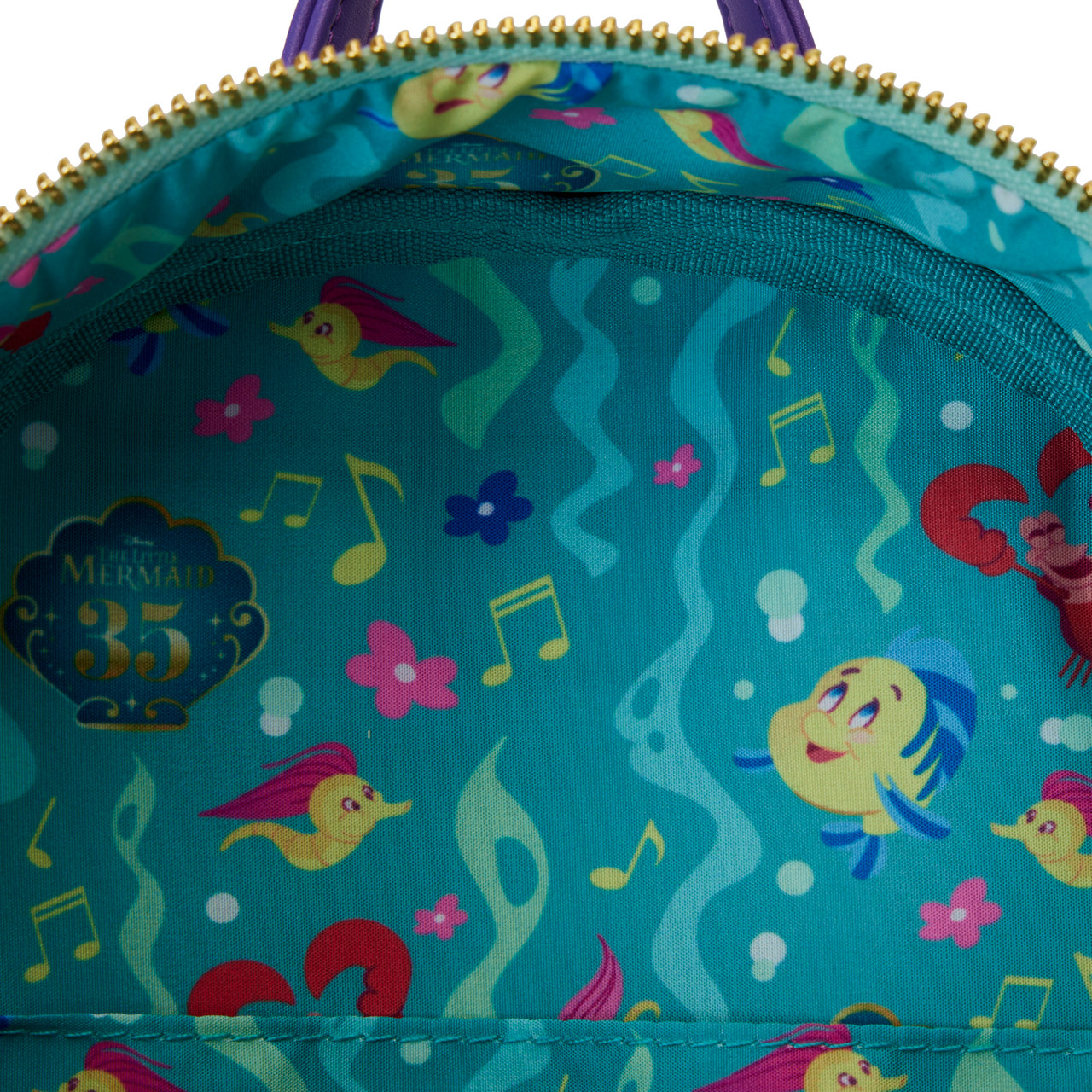 Foto 5 pulgar | Mochila Loungefly Mini Backpack Disney The Little Mermaid: Life Is The Bubbles