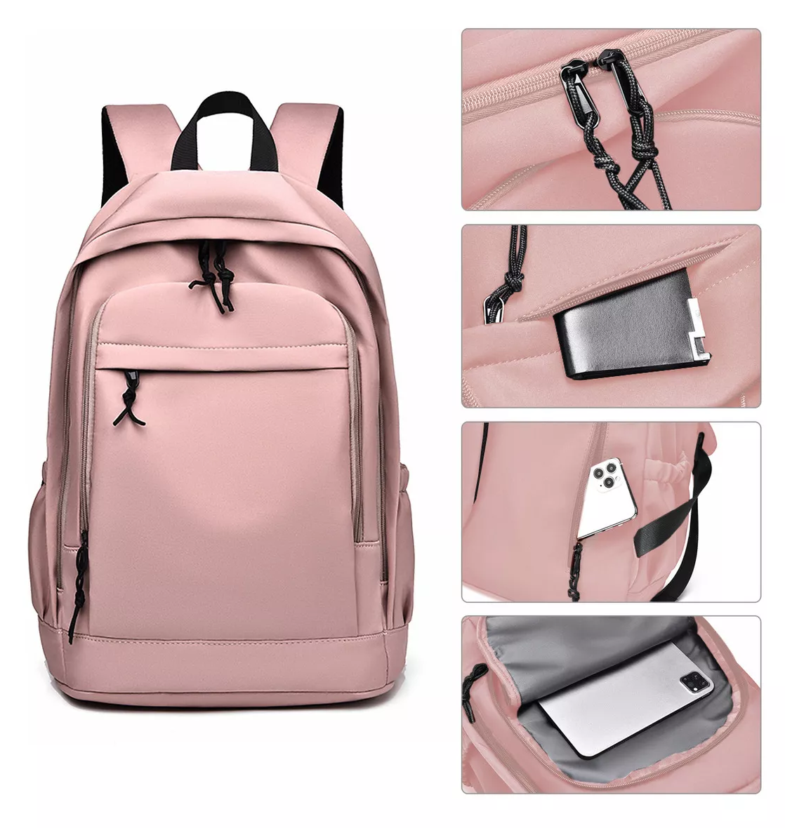 Foto 3 pulgar | Mochila Escolar Belug 32l Rosa