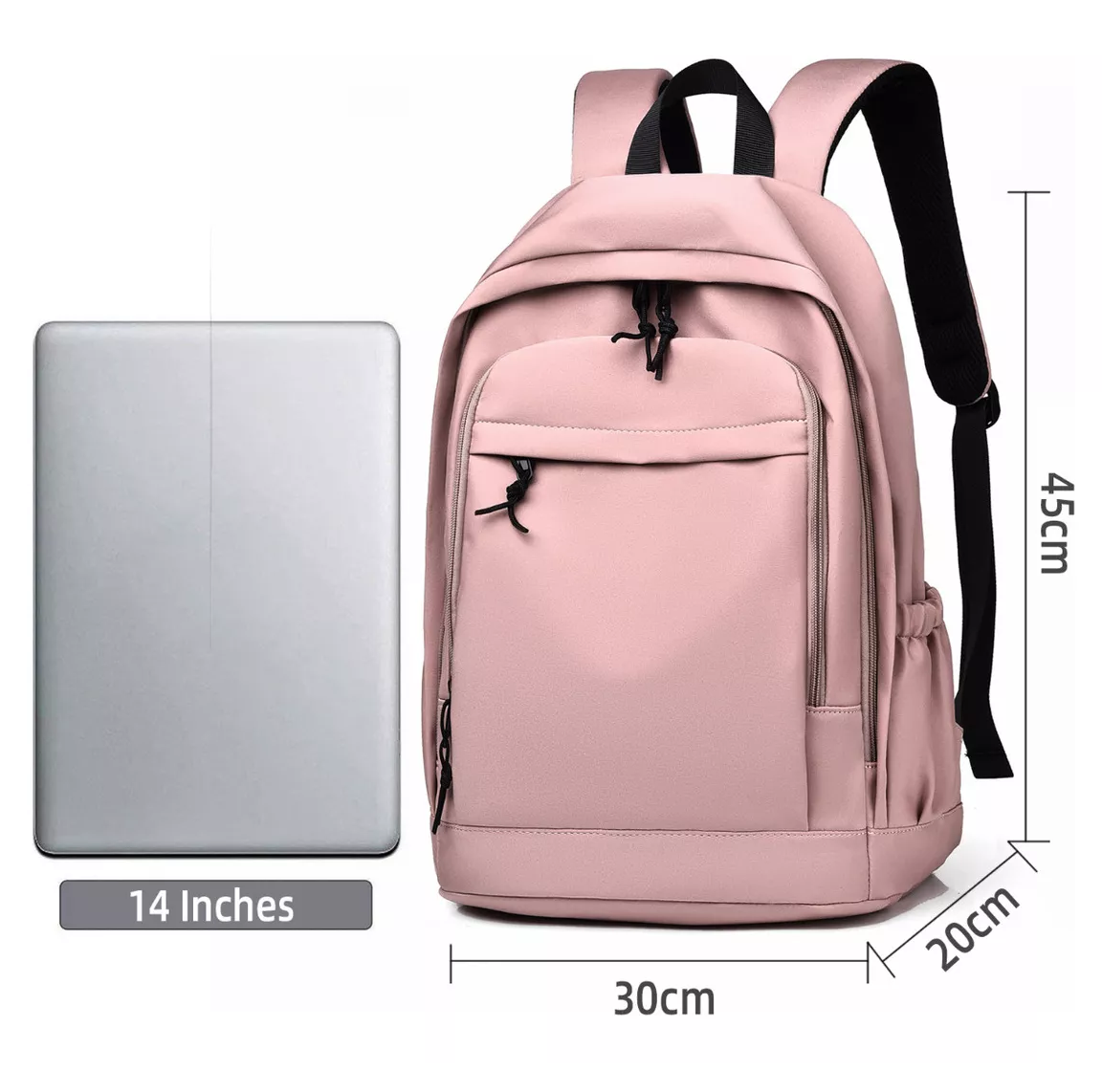 Foto 5 pulgar | Mochila Escolar Belug 32l Rosa