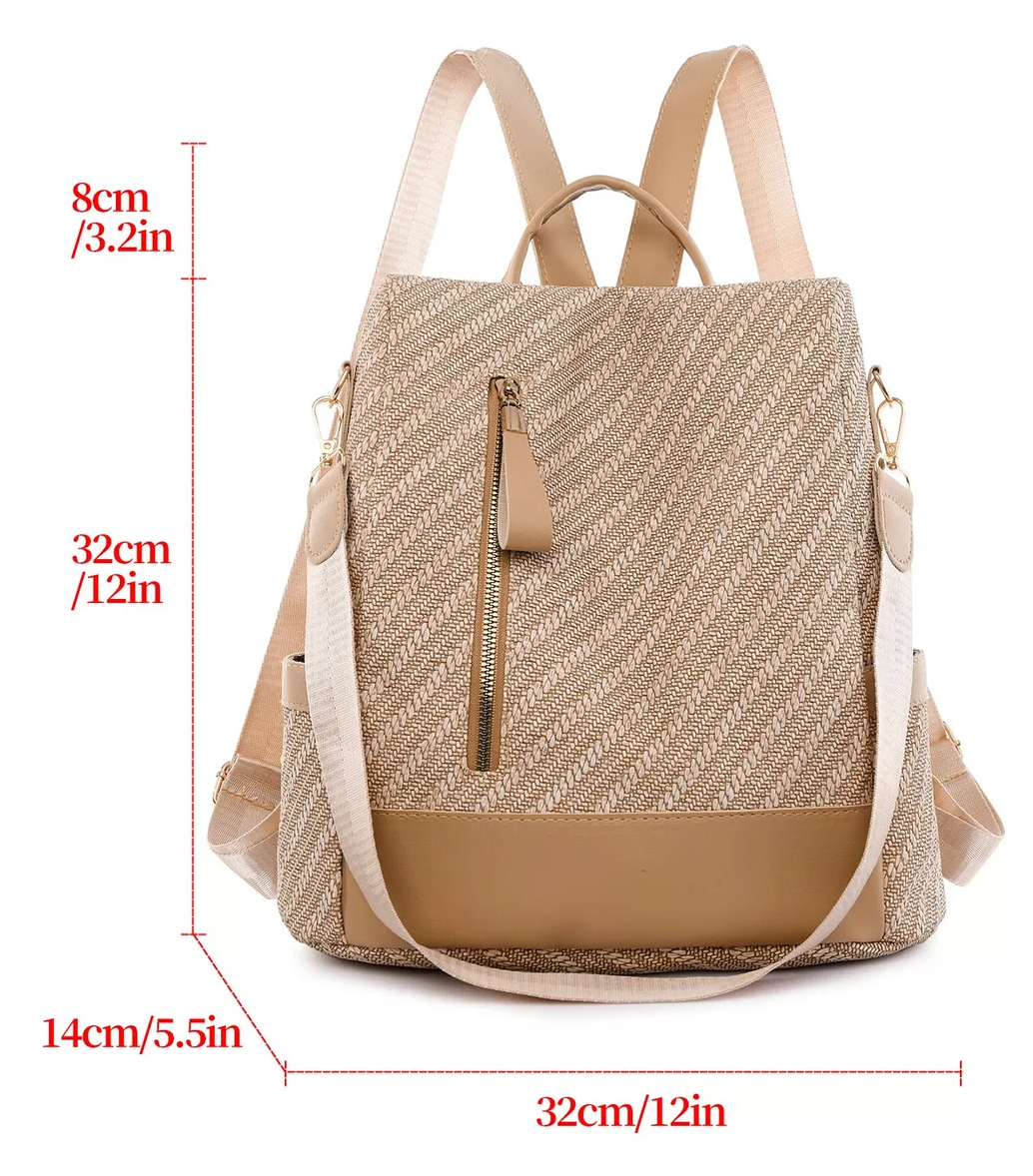 Foto 5 pulgar | Mochila de Oxford Impermeable Anti-robo para Mujer