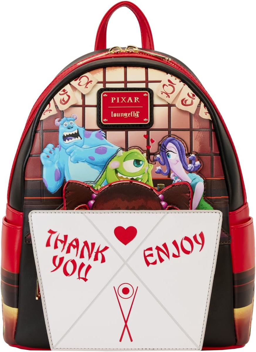 Minimochila Loungefly Disney Monster Inc. Harryhausen's Takeout $2,400