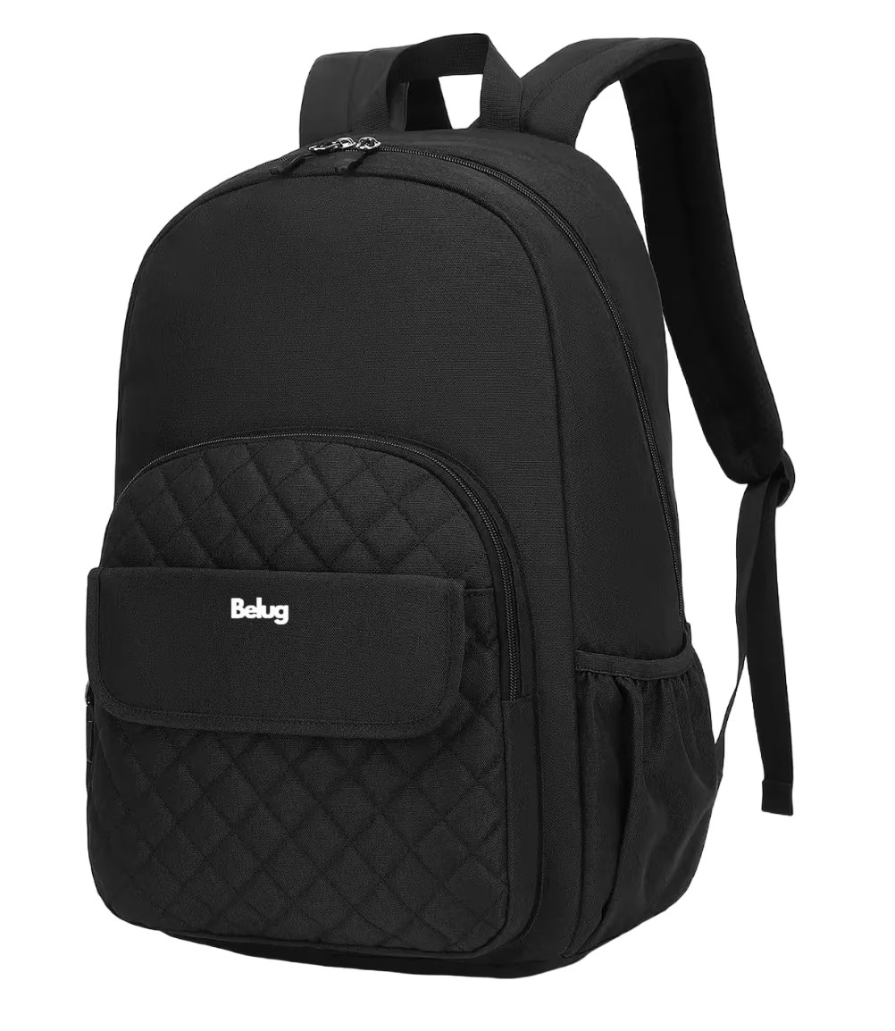 Foto 2 pulgar | Mochila Juvenil de Gran Capacidad con Puerto Usb Negro belug