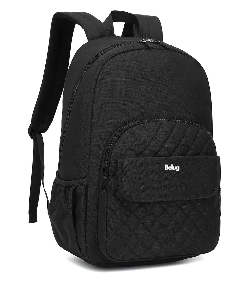 Foto 5 pulgar | Mochila Juvenil de Gran Capacidad con Puerto Usb Negro belug