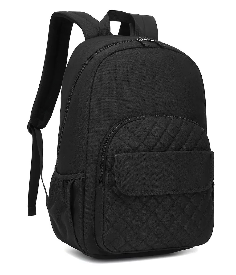 Foto 6 pulgar | Mochila Juvenil de Gran Capacidad con Puerto Usb Negro belug