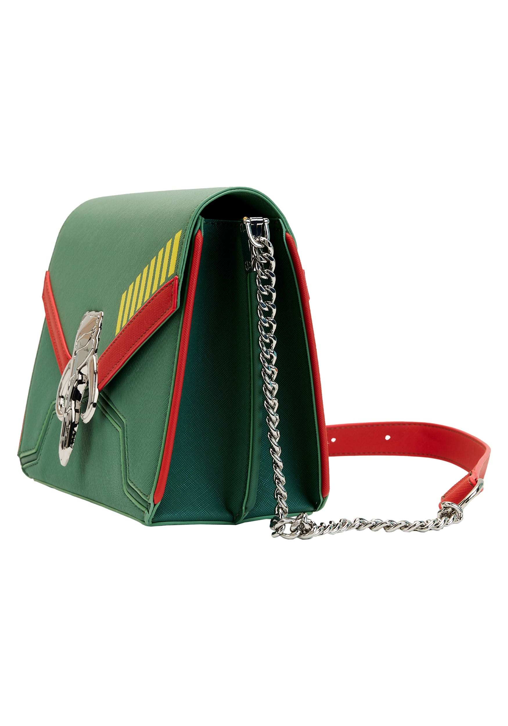 Foto 4 pulgar | Loungefly Crossbody Bag Star Wars Boba Fett