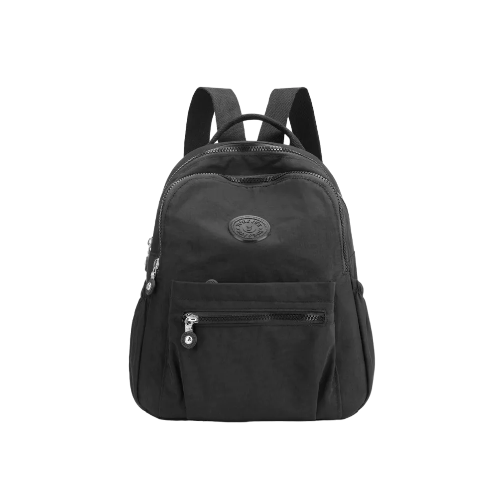 Mochila Bolso De Mujer Impermeable Antirrobo Negro