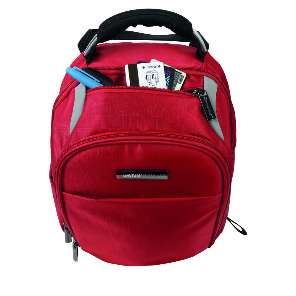 Foto 2 | Backpack Swissmobility Para Laptop De 15'', Color Rojo Rojo