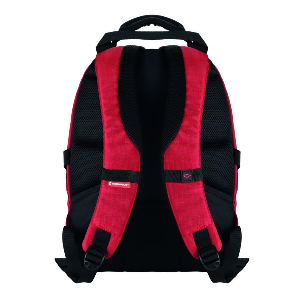 Foto 5 | Backpack Swissmobility Para Laptop De 15'', Color Rojo Rojo