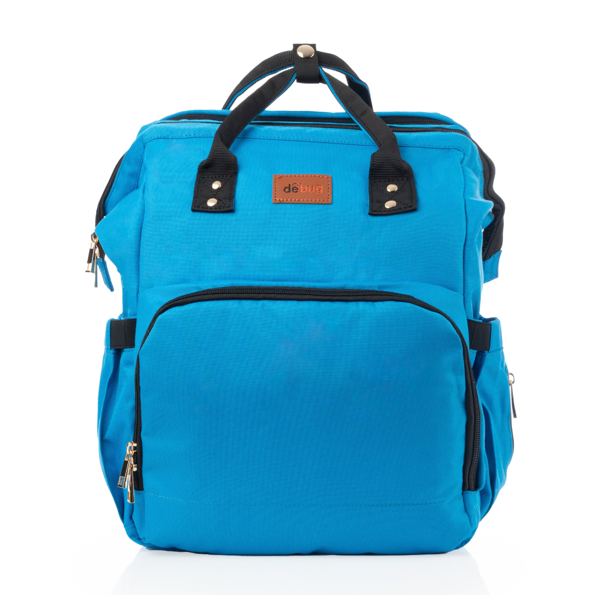 Foto 2 pulgar | Mochila Pañalera Debug Para Bebé Con Cambiador Cuna, Color Azul