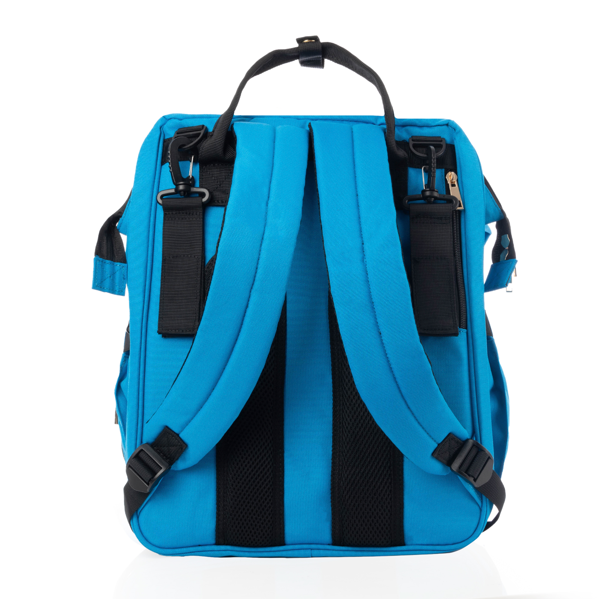 Foto 4 pulgar | Mochila Pañalera Debug Para Bebé Con Cambiador Cuna, Color Azul