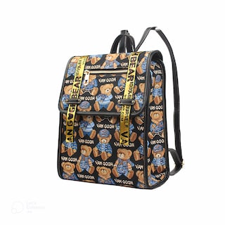 Foto 1 | Mochila Van Gogh Bear By Henney Bear V087 Star Bear Black