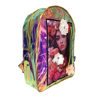 Foto 2 | Mochila Casual Espejo Golden Star Color Rosa Mujer