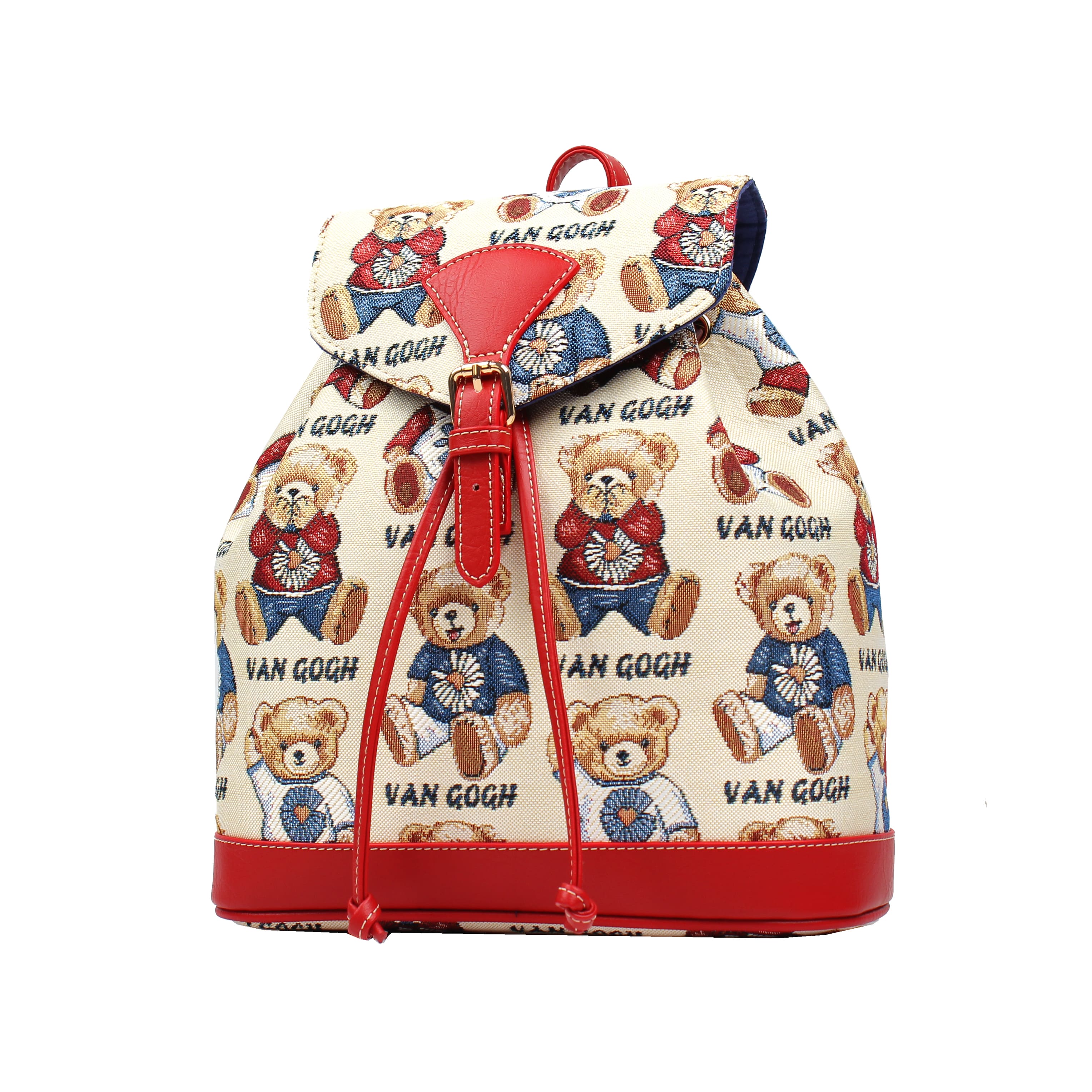 Mochila Van Gogh Bear By Henney Bear V207 Camomile