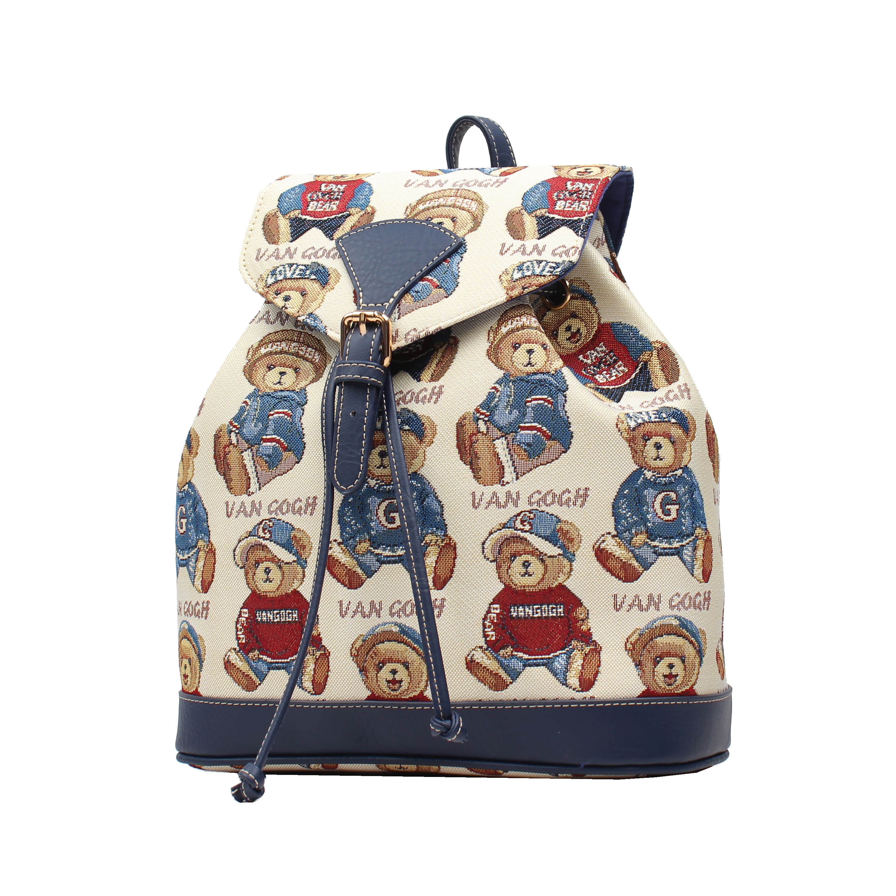 Mochila Van Gogh Bear By Henney Bear V207 Vg