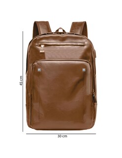 Foto 5 | Mochila Casual Bluelander Antirrobo Café Diseño Lisa 30 L