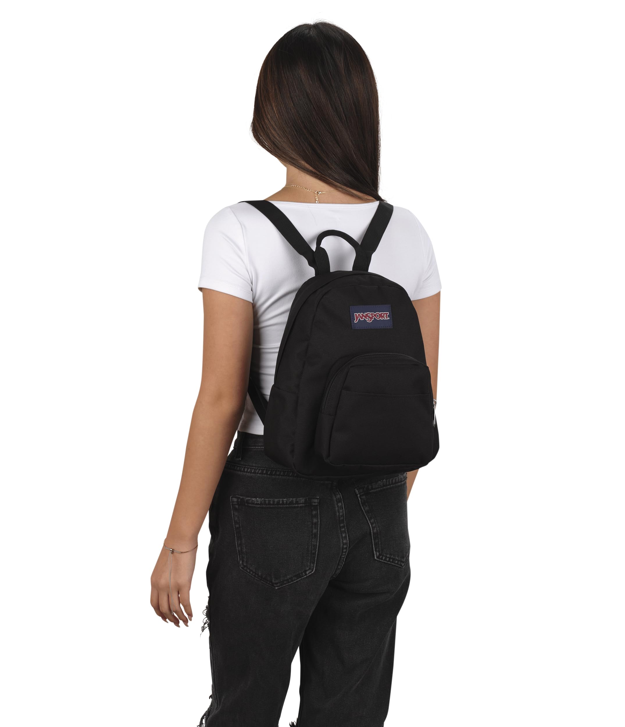 Foto 7 pulgar | Minimochila Jansport Half Pint 10.2l Para Mujeres Y Hombres, Color Negro - Venta Internacional.