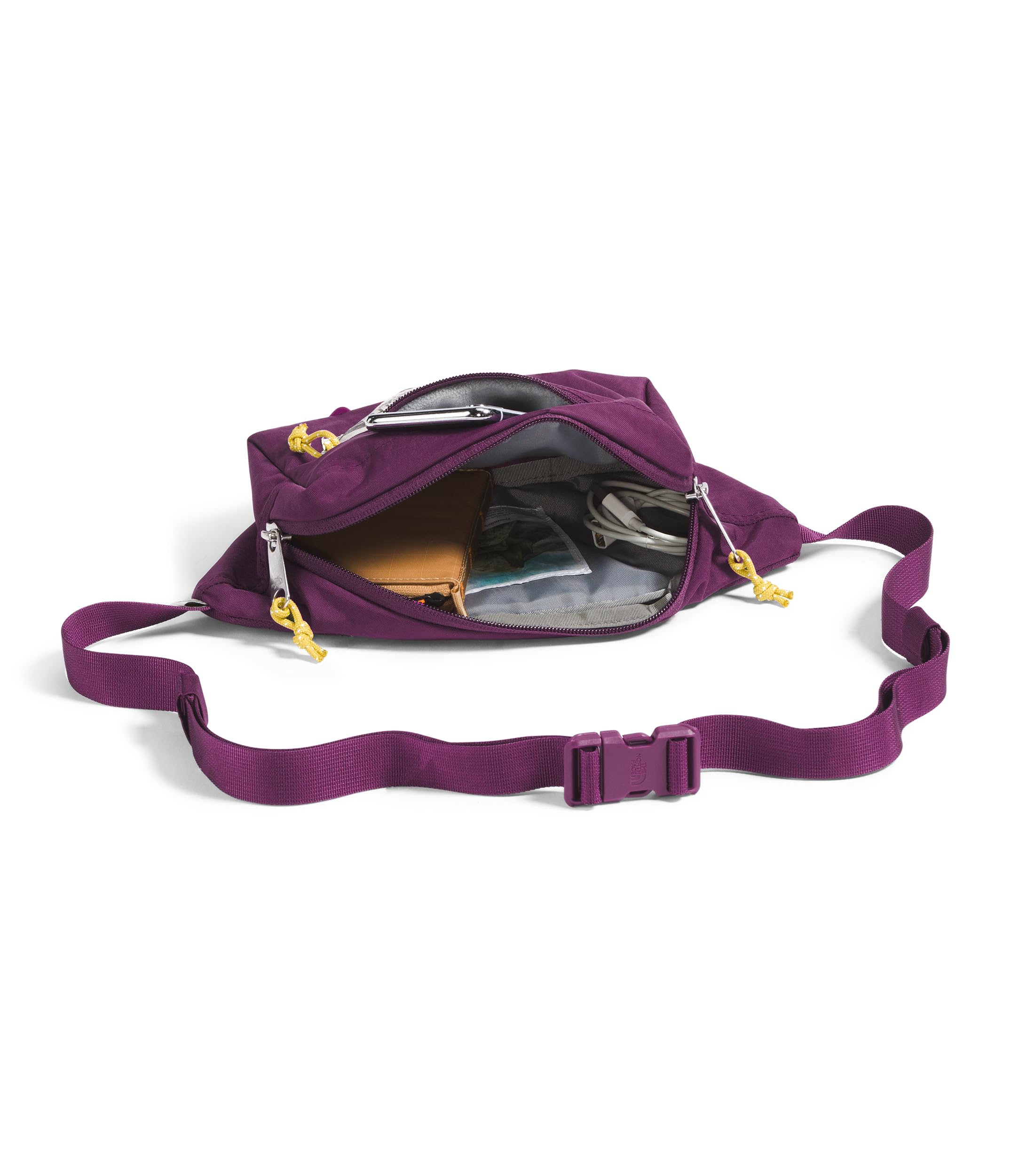 Foto 5 pulgar | Riñonera The North Face Berkeley Lumbar Black Currant - Venta Internacional.