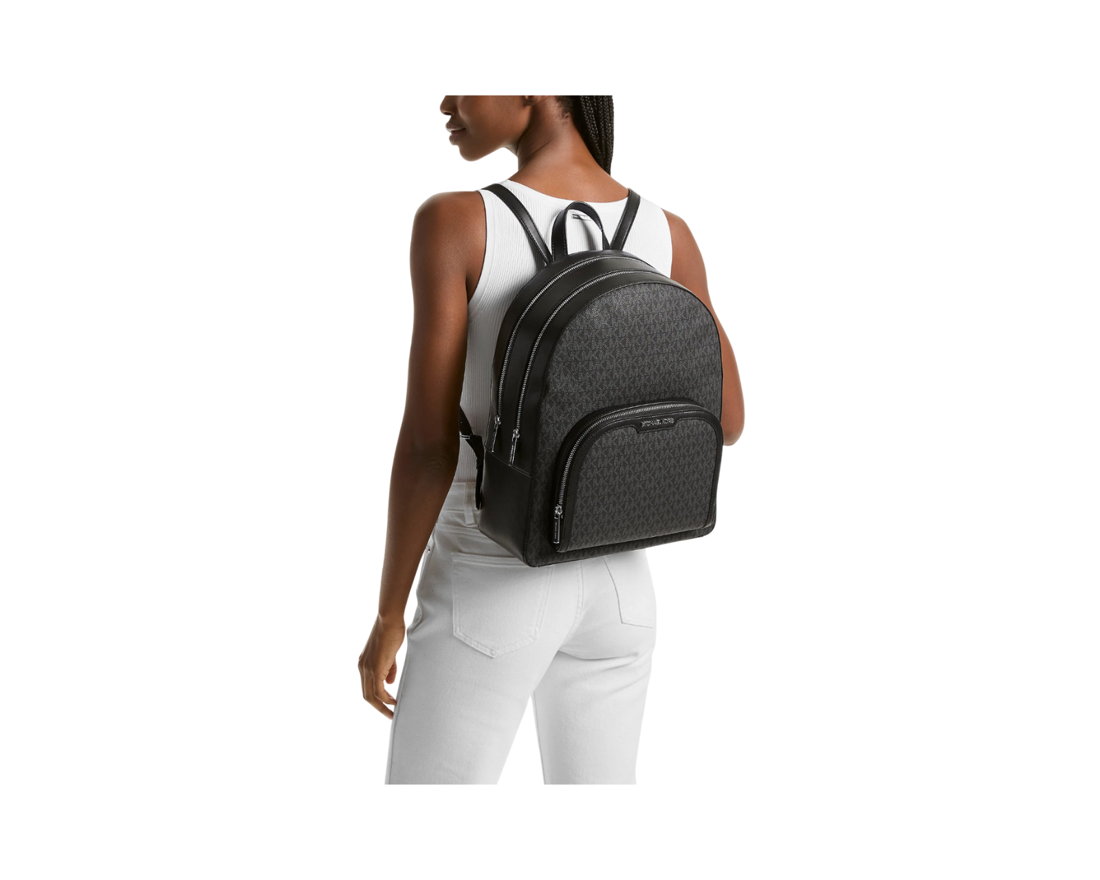Foto 4 | Mochila Grande Michael Kors Jaycee Logo 35s258tb7b Negra