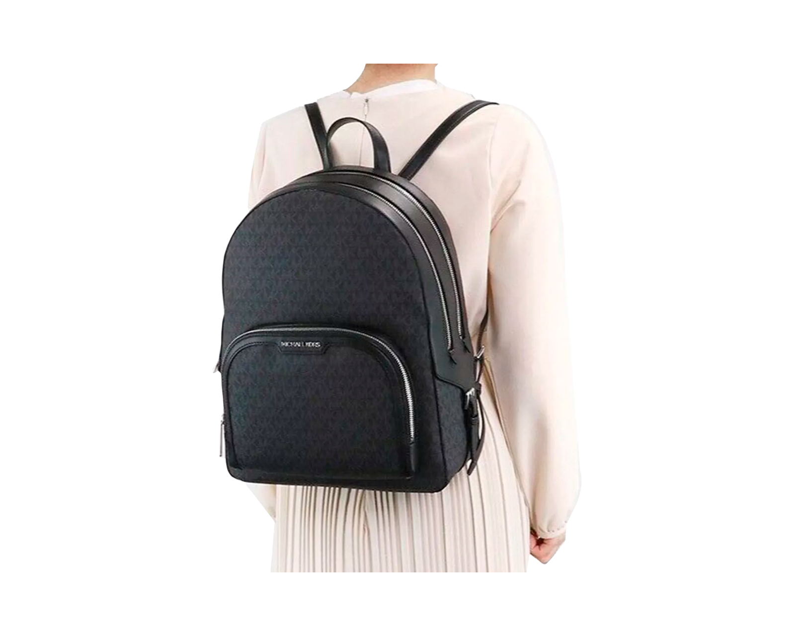 Foto 5 | Mochila Grande Michael Kors Jaycee Logo 35s258tb7b Negra