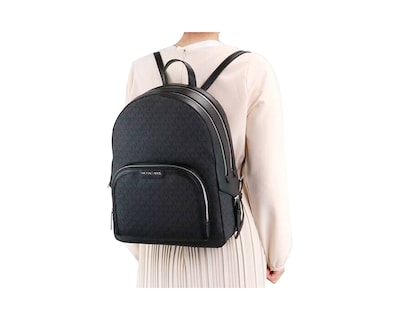 Foto 5 | Mochila Grande Michael Kors Jaycee Logo 35s258tb7b Negra