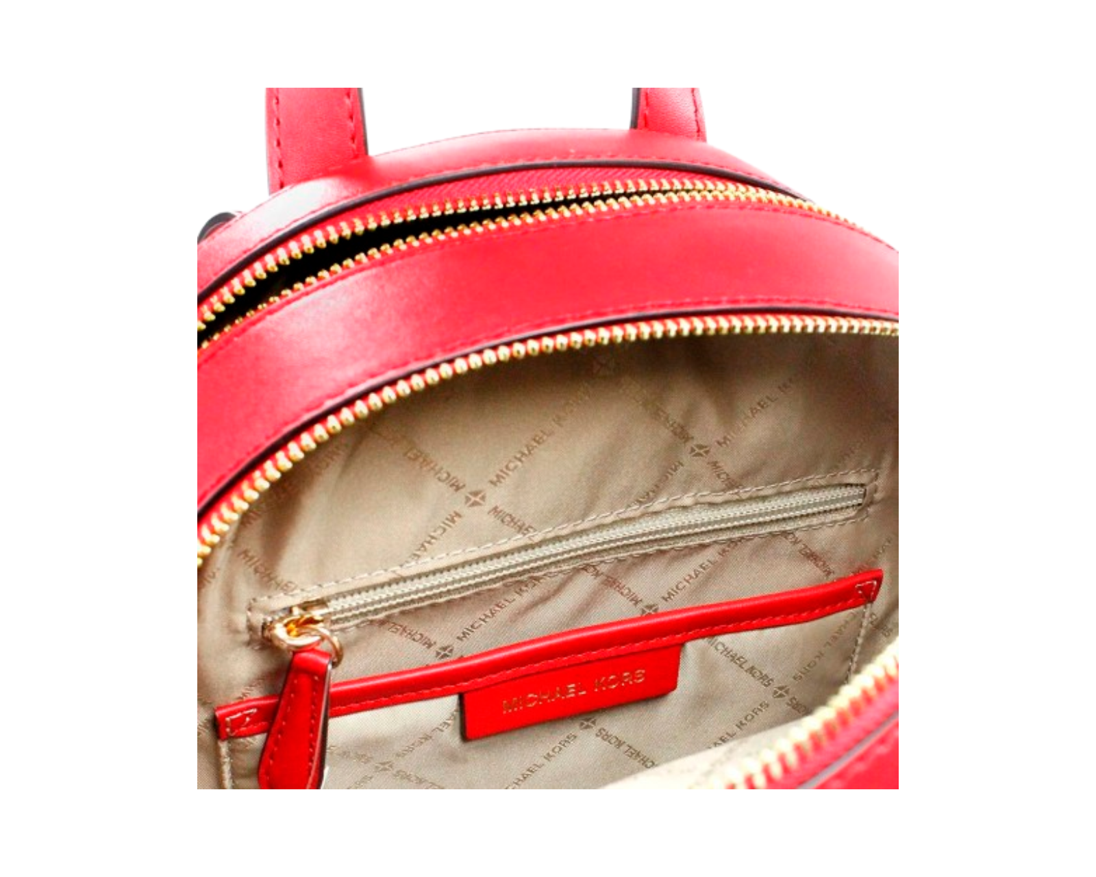 Foto 6 | Mochila Michael Kors Jaycee 35s2g8tb2l Rojo