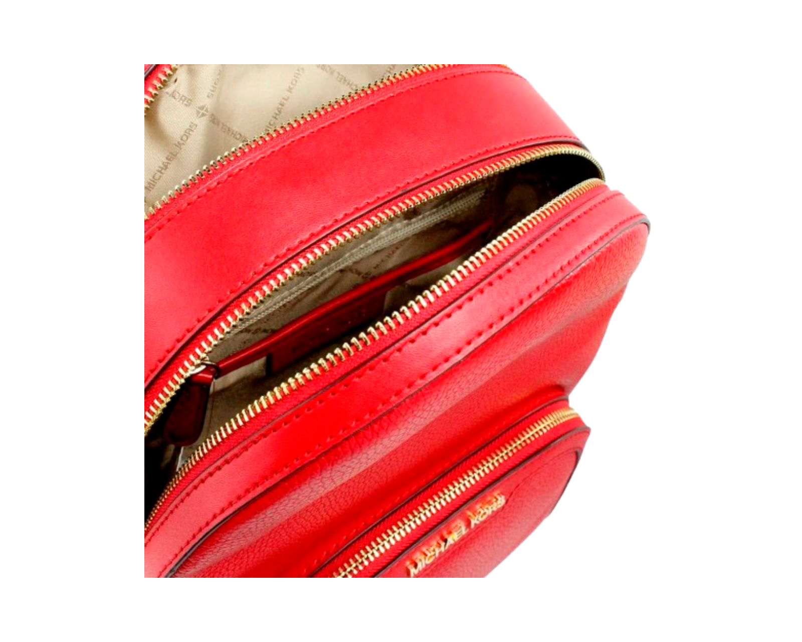 Foto 7 | Mochila Michael Kors Jaycee 35s2g8tb2l Rojo