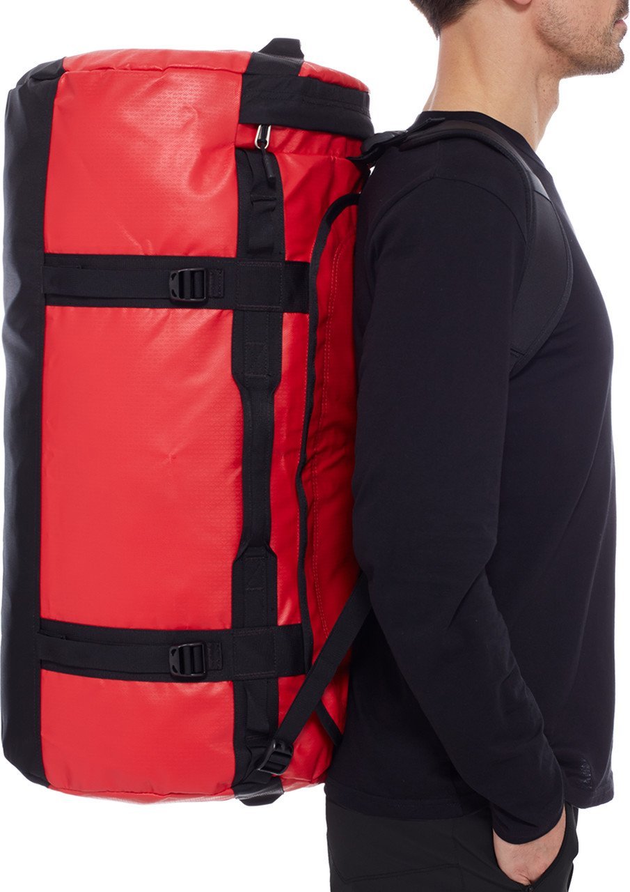 Foto 2 pulgar | Bolsa De Lona The North Face Base Camp, Color Rojo Y Negro,  - Venta Internacional.