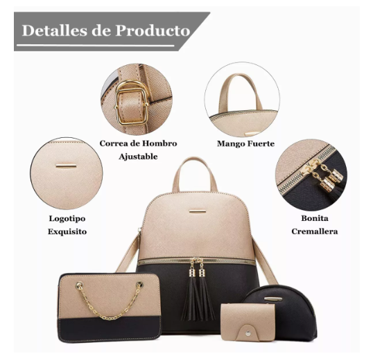 Foto 4 pulgar | Mochila Wünd 4 Piezas