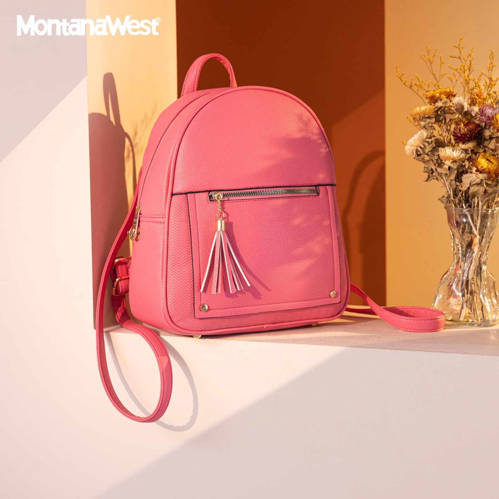 Foto 3 pulgar | Mochila Montana West Cute School - Venta Internacional