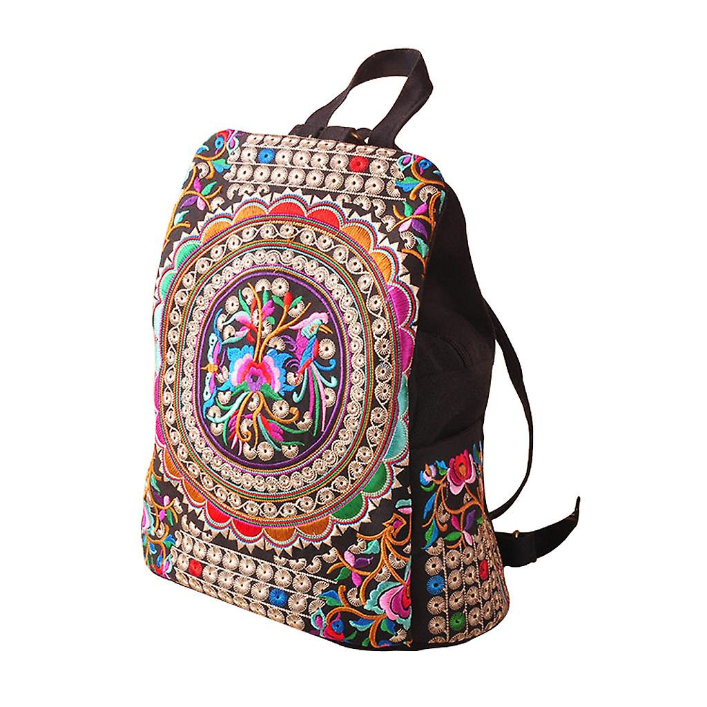 Foto 2 pulgar | Mochila Huoguo Bordada para Mujer-Venta Internacional