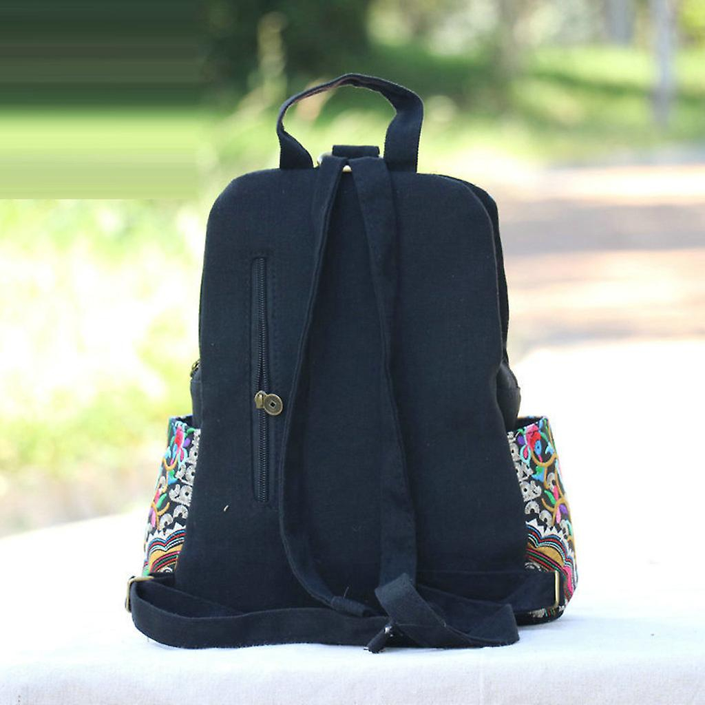 Foto 3 pulgar | Mochila Huoguo Bordada para Mujer-Venta Internacional