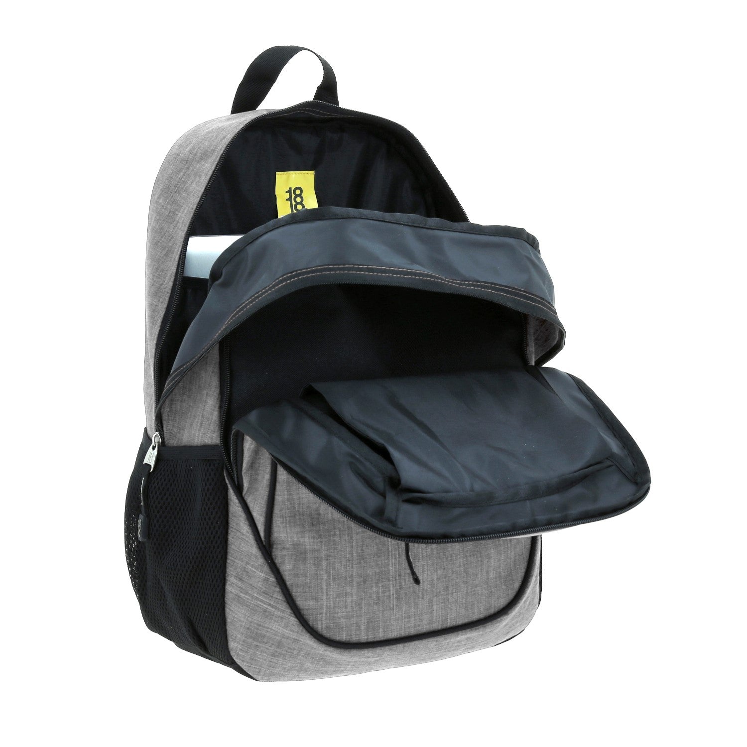 Foto 8 pulgar | Mochila Gris  Para Laptop 1818 Hop