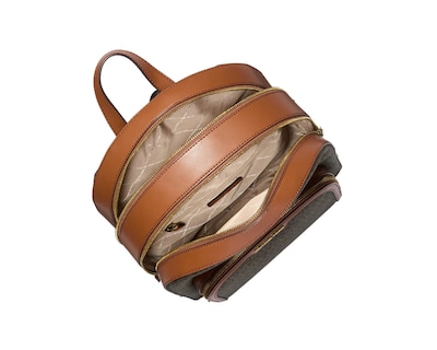 Foto 3 | Mochila Michael Kors Jaycee Large Logo 35s2g8tb7b Café