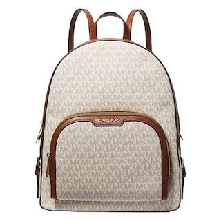 Foto 1 | Mochila Michael Kors Jaycee Large Logo 35s2g8tb7b Blanca