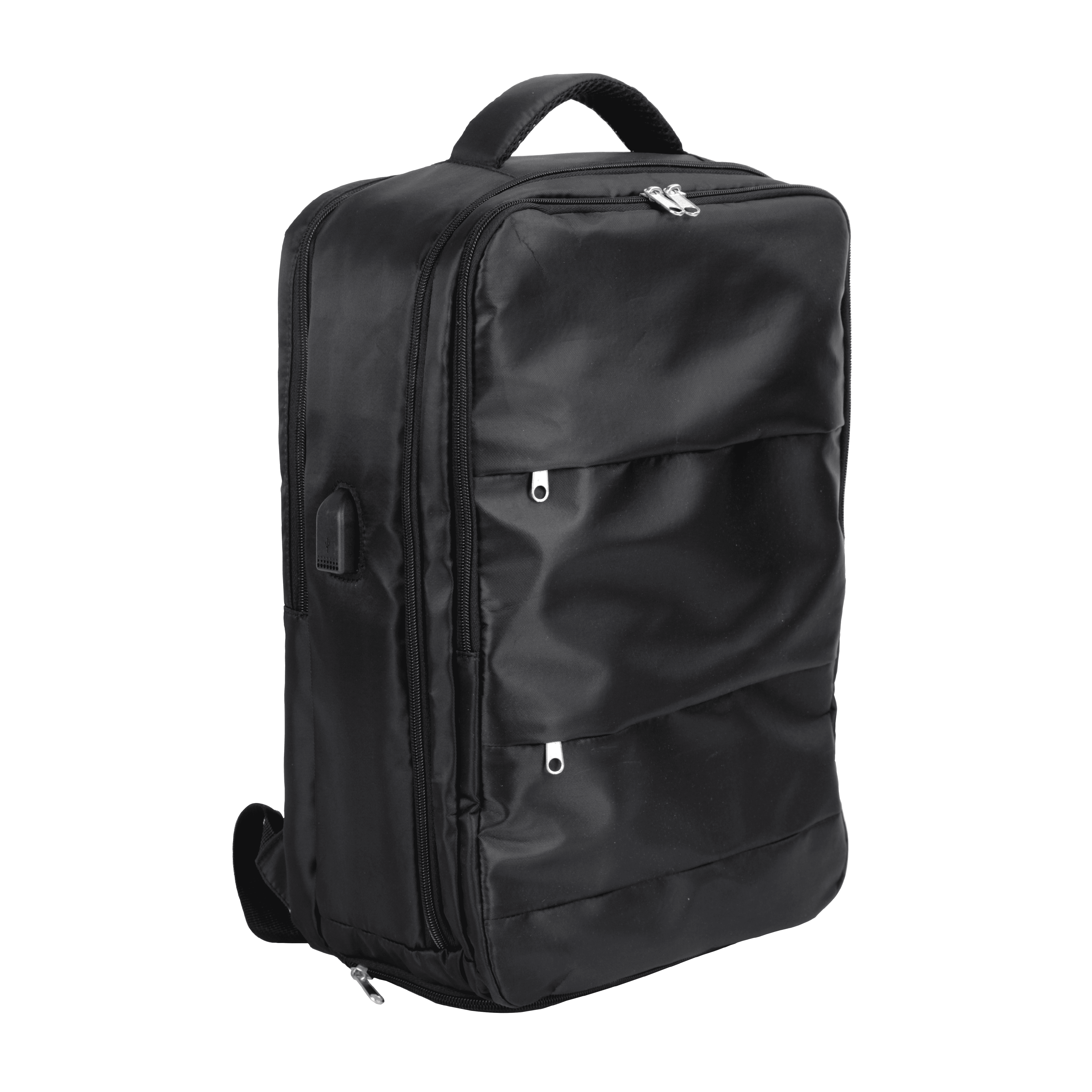 Foto 1 | Mochila Impermeable Para Laptop STYRKA Con Puerto Usb Para Viaje Color Negro