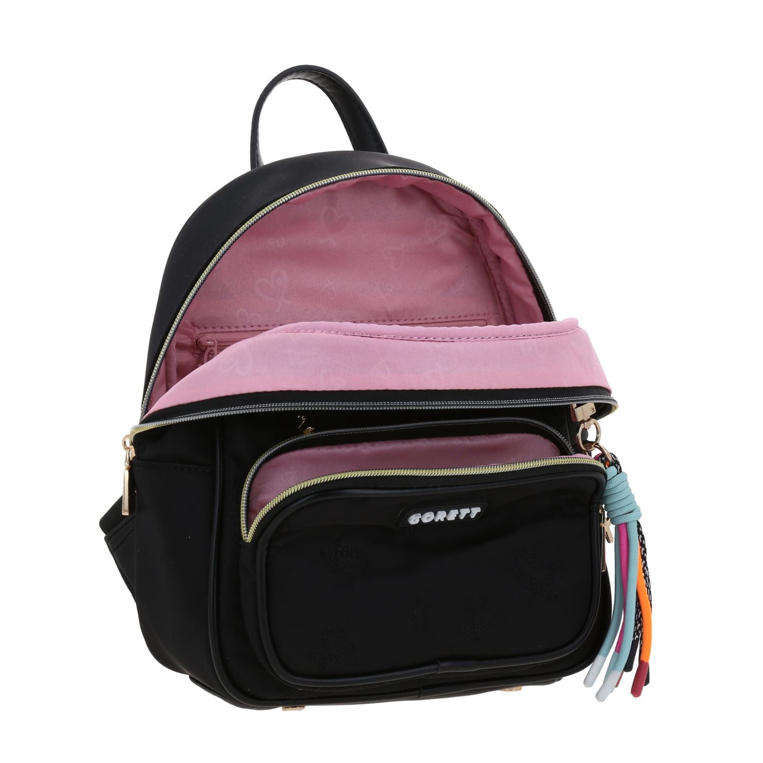 Foto 8 pulgar | Mochila Negra Para Mujer Gorett Georgia