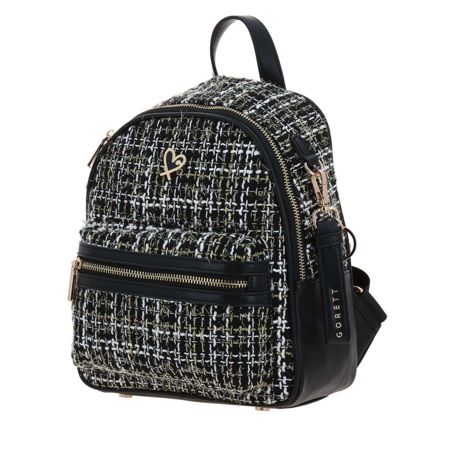 Foto 3 pulgar | Mochila Negra Para Mujer Gorett Silvia