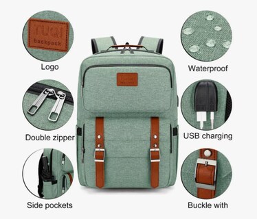 Foto 2 | Mochila Antirrobo Wünd para Portátil
