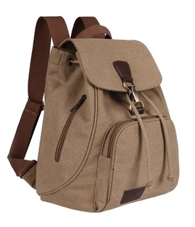 Foto 1 | Mochila Antirrobo Mujer Caqui Para Laptop