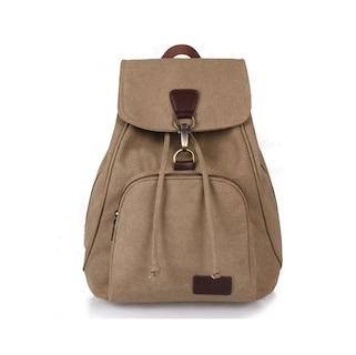Foto 4 | Mochila Antirrobo Mujer Caqui Para Laptop